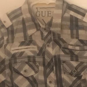 GUESS boys youth size 7 3/4 sleeve